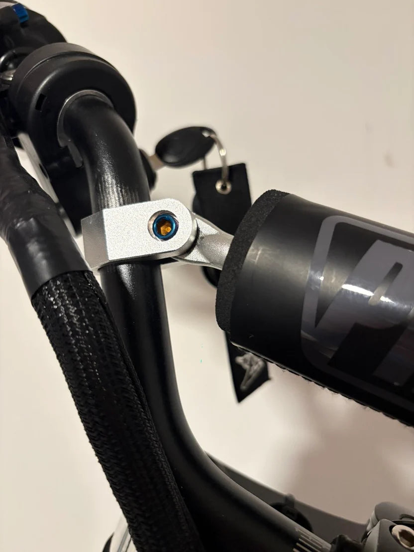 bar pad titanium ( set of 2)